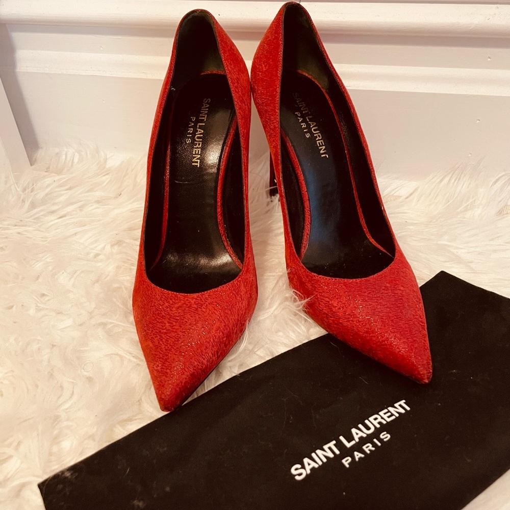 Saint Laurent Red Heels
